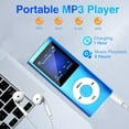thumbnail image 2 of GENREEN Running Bluetooth 32GB MP3/DVD Player, Blue, 2 of 6
