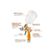 DEVILLDISS GTI HVLP Pro Painting Gun TE20 1.3mm Nozzle Paint Gun Water Based Air Spray Gun New
