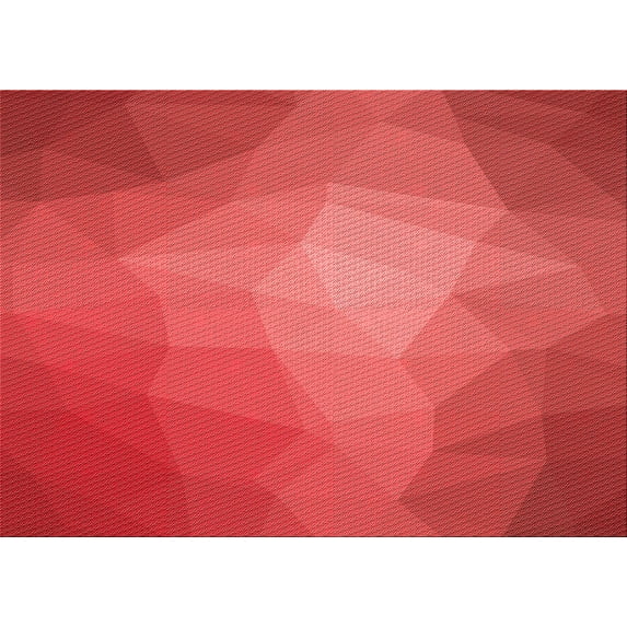 Ahgly Company Indoor Rectangle Patterned Valentine Red Area Rugs, 8' x 10'