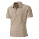 thumbnail image 4 of Ceisia Men's Slim Fit Short Sleeve Zip-Up Polo Shirt Turn-Down Collar Textured Fabric Spring Summer Shirt Gift, 4 of 7