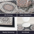 thumbnail image 3 of Boho Kitchen Rugs Sets of 3 Piece,Farmhouse Kitchen Area Rug Floor Carpet Runner Rugs,Non Slip Washable Kitchen Mats Set for Kitchen Floor Bathroom Laundry Office Sink （Grey White）, 3 of 6