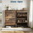 thumbnail image 6 of Vintage  Shoe Storage Organizer with Drawers , Freestanding Narrow Shoe Rack, for Entryway, Hallway, 6 of 9