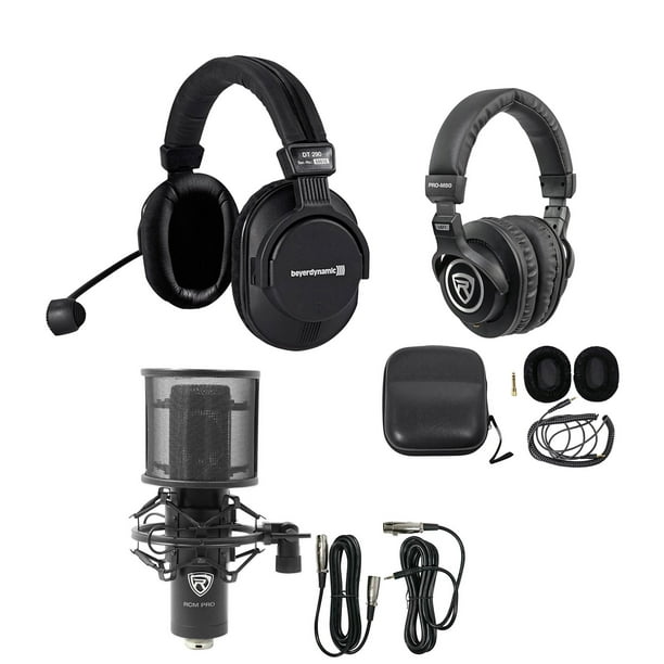 Beyerdynamic DT 290 MKII 250 Ohm Broadcasting Headset+Condenser Mic