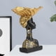thumbnail image 4 of Cabeza de mujer hecha a mano de resina, bandeja decorativa de mesa, escultura coleccionable de cocina, boda, sala de estar, estatua de cabeza de mujer , RONDA Redondo BLESIY Bandeja decorativa escultura, 4 of 5