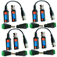 thumbnail image 1 of Kit 4 Par Conectores Video AHD y de Energía para Cámaras de Seguridad Provision ISR, 1 of 2