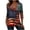 Black#01, variant on 4th of July Tops for Women Fashion USA Flag Printed Summer 3/4 Sleeve V Neck Graphic Tunic Blouse Loose Fit Casual Holiday Patriotic Shirts Red#06 XXL