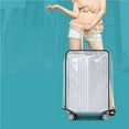 thumbnail image 3 of Riforla Housse de Valise Transparente Protecteurs Housse de Bagage pour Valise à Roulettes Transparente Transparente, 3 of 7