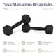 thumbnail image 4 of Mancuernas Hexagonales Set 3lbs Eleva Premium Gym Pvc 2pzs, 4 of 8
