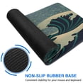 thumbnail image 6 of the Waves and the Stars&nbsp;mouse Padswaterproofwashable&nbsp;for Office Home Work GamingmousepadRubber Base Mousepad with Stitched Edges 31.5x11.8inches, 6 of 7