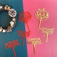 thumbnail image 3 of Christmas Acrylic Cake Insert  Elk  Party Cake Decoration Cake Decorations for Merry Christmas  Winter  New Year Themed, 3 of 4