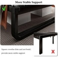 thumbnail image 6 of iPormis Twin Size Metal Bed Frame with Black Faux Leather Upholstered Headboard, 12'' Underbed Space,  Black, 6 of 7