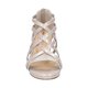 thumbnail image 5 of Sandalia Easy Street Bee para mujer con tacón, 6 cm, color natural iridiscente, 5 of 6