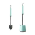 thumbnail image 2 of Toilet Brush With Hard Bristles Bathroom Cleaning Bowl Brush Kit Modern And Compact Toilet Cleaner Brush Long Handle Bristles For Bathroom Teacher Appreciation Gifts House, 2 of 9