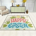 thumbnail image 3 of Coolnut Lightweight Soft Area Rugs 63 x 48 in, Cute Colorful Happy Easter Floor Mat for Kids Playing Room Hardwood Floor Living Room Nursery Rugs, 5'3" x 4', 3 of 6