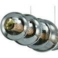 thumbnail image 3 of 47257-023 Eurofase Lighting Atomo - 50W 1 LED Chandelier-11.75 Inches Tall and 11.75 Inches Wide-Gold Finish-Smoke Glass Color, 3 of 5