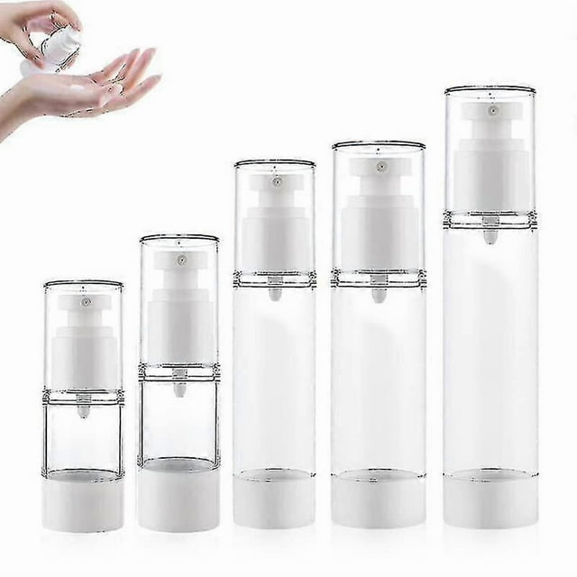 Vacuum Cosmetic Travel Bottles