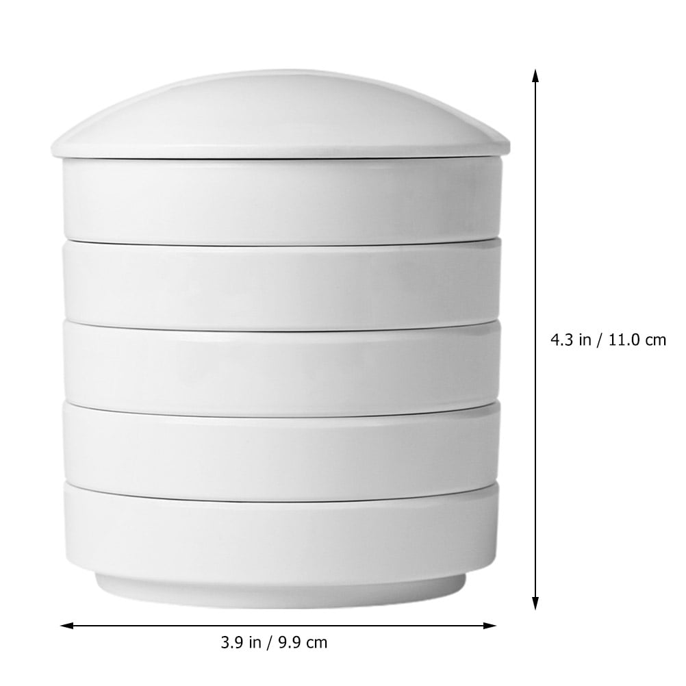 Supvox Ceramic Ink Dish White for Painting Stable Performance Easy Cleanup