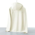 thumbnail image 6 of GaThRRgYP Women's Quick-Dry Sun Protective Blouse Summer Outdoor UV Defense,Woman Casual Solid Sports Hooded Long Sleeve Zipper Sun-proof High Elastic Beige XL, 6 of 7