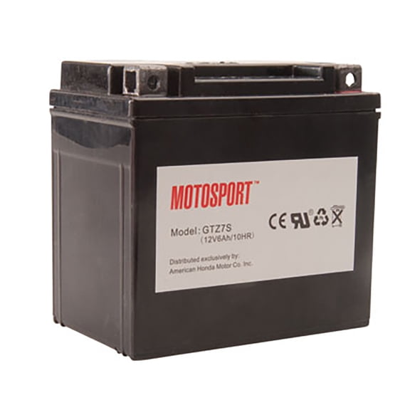 Motosport Maintenance-Free Battery with Acid GTZ7S Compatible With Beta 200 RR Racing 2021