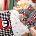 thumbnail image 5 of Manfei Winter Holiday 7-Piece King Bedding,Farmhouse Rustic Christmas King Bed in a Bag,Xmas Reversible, 5 of 7