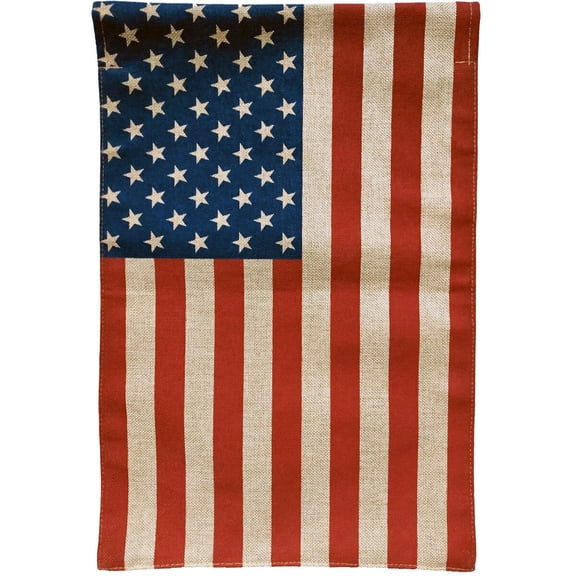 Briarwood Lane Everyday 4th of July Garden Flag 12x18 For Outdoor American Flag Burlap For 4th of July Garden Flag Flags For Outside