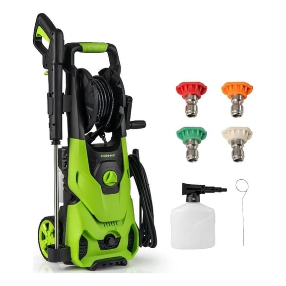 Pemberly Row Electric Pressure Washer 2150 PSI 1.2 GPM in Green