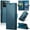 Blue, variant on ETFAST Leather Phone Case Wallet With Card Holder Zipper For Xiaomi Poco X6 5G High Quality Leather Phone Case