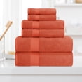 thumbnail image 2 of Impressions Rosaline Zero-Twist Cotton 6-piece Towel Set, 2 of 4