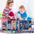 thumbnail image 3 of facefd Kids Cartoon Long Jigsaw Puzzles Children Educational Children Gifts No.2, 3 of 6