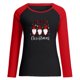 thumbnail image 4 of Camisas Navideñas Para Mujer Tops de Manga Larga Casual O-Cuello Impreso Patchwirk Blusa Moda Odeerbi ODB205270, 4 of 5