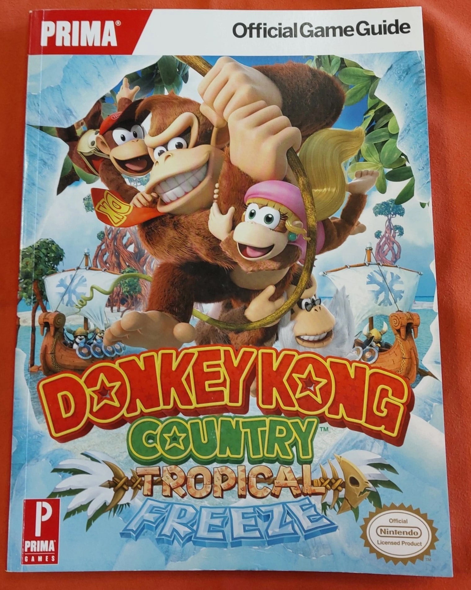 Pre-Owned Donkey Kong Country: Tropical Freeze Prima's Official Strategy Guide Nintendo Wii U Switch