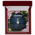 thumbnail image 4 of To My Grandmother Grandma Part of Me Alluring Ribbon Necklace Message Card, 4 of 15
