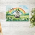 thumbnail image 2 of Happy St. Patrick’s Day Ragdoll with Green Hat Shamrocks Rainbow Horizontal Matte Canvas Poster Cat Lover Kitten Owner Gifts Idea Wall Art Home Decor - 03007, 2 of 5