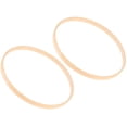 thumbnail image 4 of 2 Pcs Anneaux en Bambou Cerceau Floral en Bambou Couronne Artisanale pour Décoration de Mariage DIY 15cm (Couleur Bois), 4 of 8