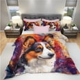 thumbnail image 3 of 3 Pieces Duvet Cover Set Cardigan Welsh Corgi Dog 3D Print Bedding 1 Duvet Cover 2 Pillowcases Natural Animals Comforter Sets Soft Breathable for Boys Girls Children xwV2Rf, 3 of 5