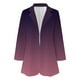 thumbnail image 3 of ICHUANYI Clearance Fashion Women Business Attire Solid Color Stitching Plaid Printed Long Sleeve Cardigan Coat Top(Pink, L) ICHUANYI WER2023080907640, 3 of 4