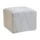 thumbnail image 5 of Funda cuadrada para otomana, funda protectora elegante, práctica, transpirable y ligera. Gris claro, 5 of 9