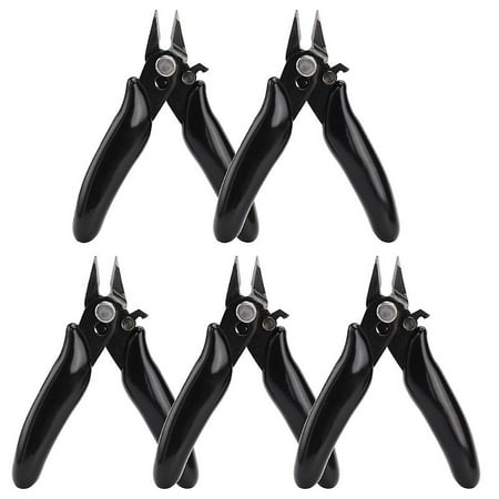 

Wire Cutter Electrical Cable Cutting Pliers Anti-Slip Rubber Handle Diagonal Cut Black