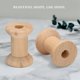 thumbnail image 3 of 10Pcs Wooden Empty Thread Spools Natural Color 29mm x23mm, 3 of 5