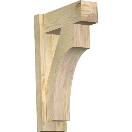 

6 W x 16 D x 24 H Westlake Rough Sawn Craftsman Outlooker Douglas Fir