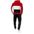 thumbnail image 3 of Track Suits Mens 2 Pieces Set Hoodie Pullover Sweatshirts for Men With Pockets And Joggers Sweatpants, 3 of 4