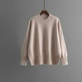 thumbnail image 2 of Fengyings Clearance Women's Ribbed Knit Sweater Batwing Long Sleeve Crew Neck Pullover Sweater Soft Ribbed Knit Sweater Top, 2 of 9