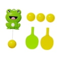 thumbnail image 4 of Lipstore Hanging Frog Table Tennis Practical Improve Hand Eye Coordination Tennis 4 Balls, 4 of 8