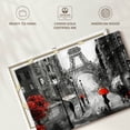 thumbnail image 6 of Elephant Stock Paris Rainy Day Wall Art - Horizontal Canvas Wall Art - Living Room Wall Decor - City Canvas - Red And Gray Decor - 24" x 16", 6 of 8