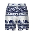 thumbnail image 4 of Lsque Mens Swim Trunks Sea Underwater Animals1 Pattern - Bathing Suit Compression Liner - Beach Swim Shorts Swimwear - (S-3XL) - Stretch Quick Dry -Small, 4 of 9