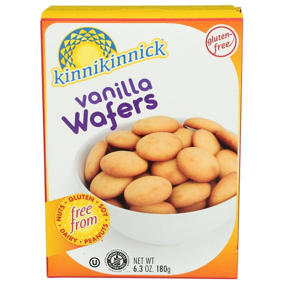 Kinnikinnick, Wafers Vanilla, 6.3 YPF5 Ounce