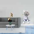 thumbnail image 2 of Escultura De Resina De Astronauta Musical. Figura Decorativa Creativa Para Mesa, Centro De Mesa, Chimenea, Estantería, Entrada, Sala De Estar. Ideal Para Decoración Del Hogar O Como Regalo De, 2 of 8