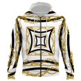 thumbnail image 1 of Sudadera con capucha de gran tamaño con cremallera y estampado 3D de lujo para hombre, sudadera de tendencia urbana de primavera y otoño, chaqueta con capucha de moda, ropa para hombre, 1 of 6