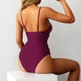 thumbnail image 4 of Vnanda Women Sexy Tummy Control One Piece Swimsuits Halter Push Up Bathing Suits, 4 of 7
