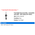 thumbnail image 2 of Front Right Strut Assembly - Compatible with 2006 - 2007 Subaru B9 Tribeca, 2 of 2